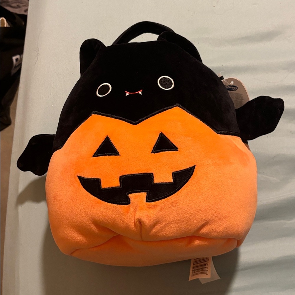 Squishmallows Emily the Bat Halloween Treat Pail